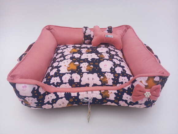 Cama para Pets Alças 60x60