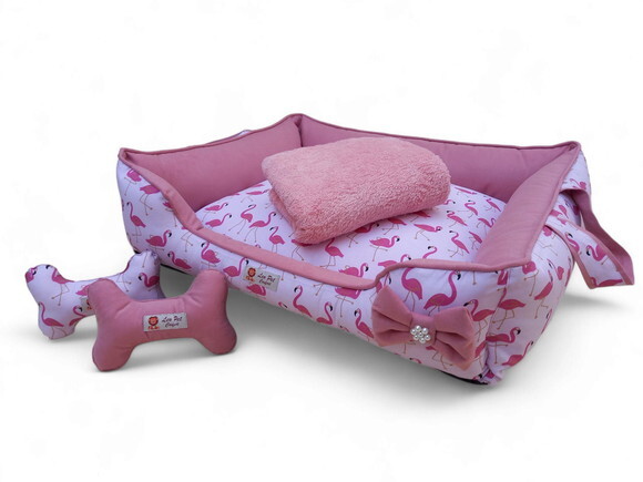 Cama para Pets com Alças e Cobertor 50x50