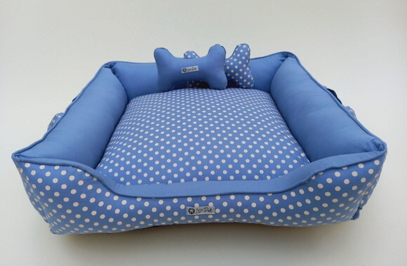 Cama para Pets Quadrada 60x60 com Alças