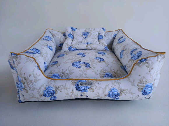 Cama para Pets quadrada Floral 50x50