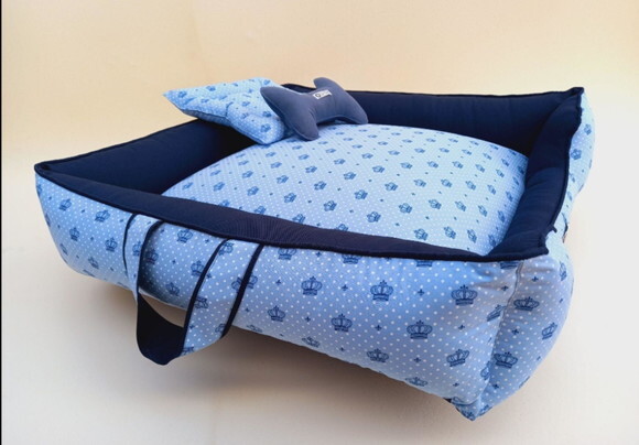 Cama para Pets quadrada King 70x70