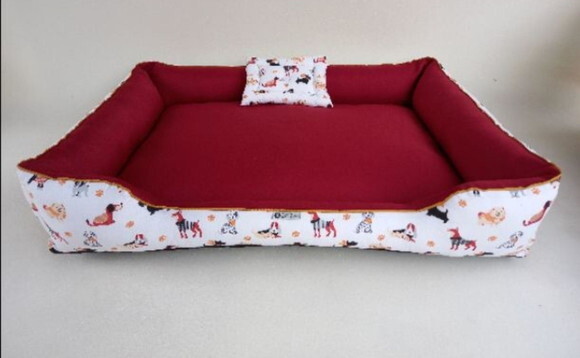 Cama para Pets Redonda 1 m x 80