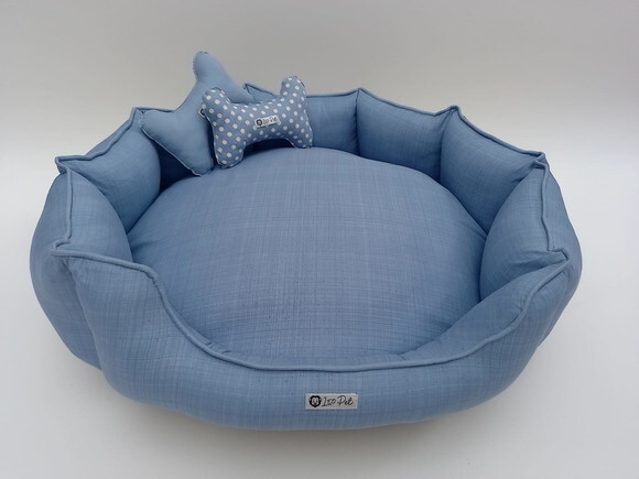 Cama Para Pets Redonda Liso 60x60