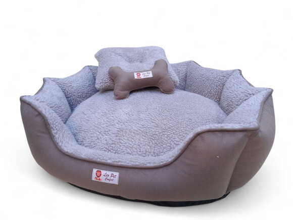 Cama para Pets Redonda Pelucia 80x80