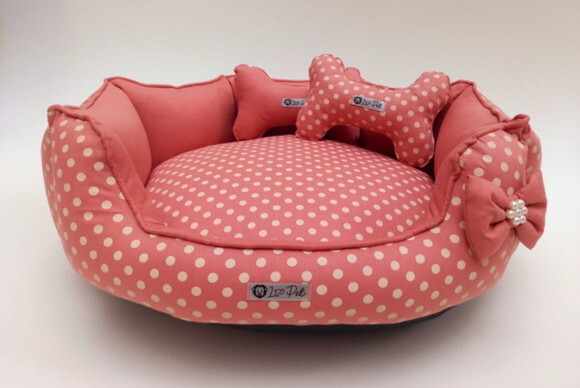 Cama para Pets Redonda Poa 80x80