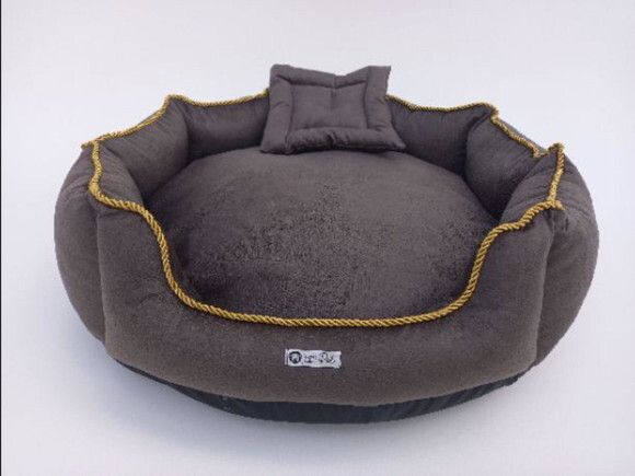 Cama Para Pets Redonda Suede 70x70