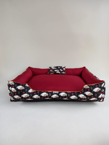 Cama para Pets retangular Dog Loly 90x70