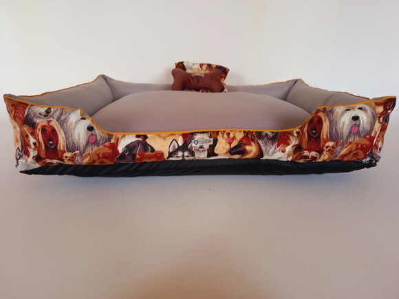 Cama para Pets retangular Happy Dog 90x70