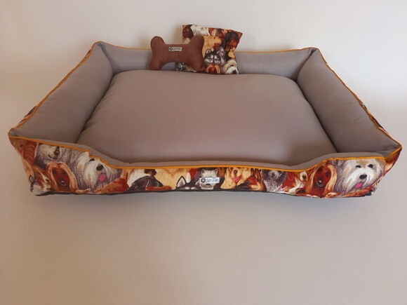 Cama para Pets retangular Happy Dog 90x70