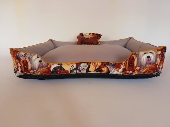 Cama para Pets retangular Happy Dog 90x70