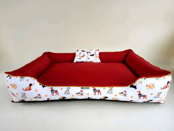 Cama para Pets retangular Plutos 110x90