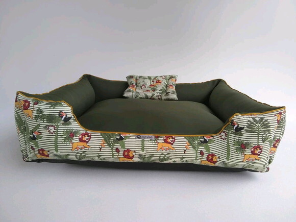 Cama para Pets retangular Selva 110x90