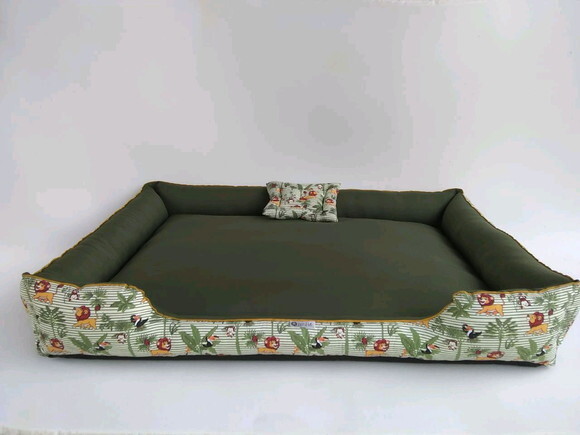 Cama para Pets Retangular Selva 1,00x80