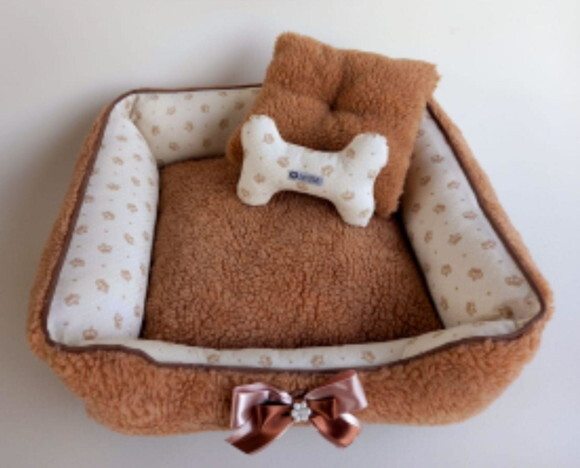 Cama Pelúcia Para Pets 80x60