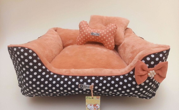 Cama Pelúcia para Pets Alças Dupla Face 60x60