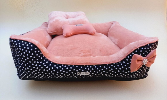Cama Pets Pelúcia com Alças 50x50