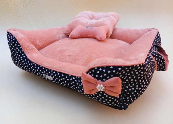 Cama Pets Pelúcia e Alças 60x60