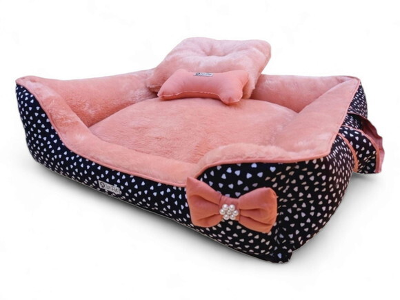 Cama Pets Pelúcia e Alças 90x60