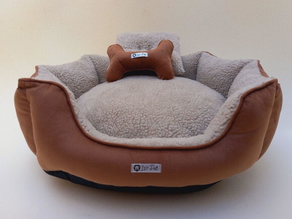 Cama Pets Pelucia Redonda 50x50
