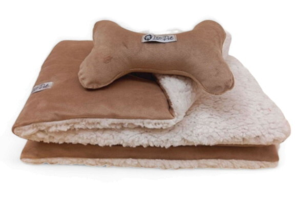 Cama Pets Redonda 60x60 Pelúcia /suede ,edredon Cherpa/velud