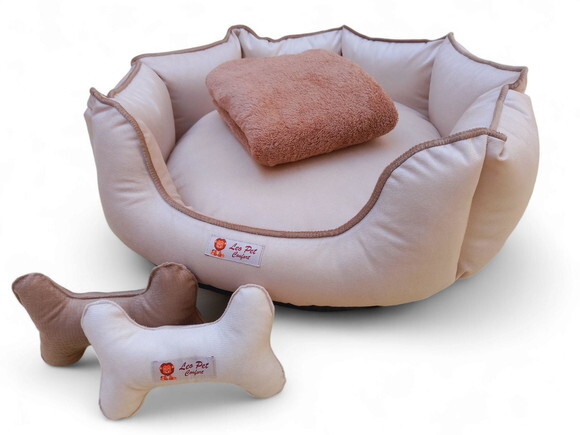 Cama Pets Redonda 70x70 e Cobertor