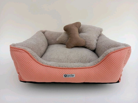 Cama quadrada Pelúcia para Pets 40x40