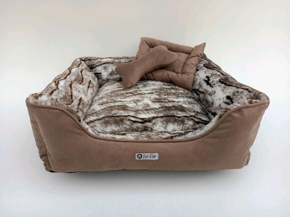 Cama quadrada Pelúcia para Pets 50x50