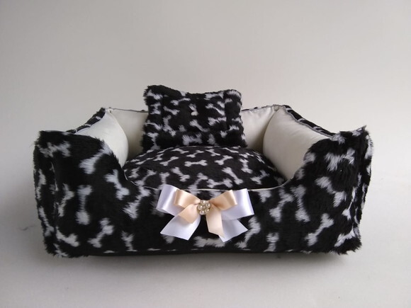 Cama quadrada Pelúcia para Pets 50x50