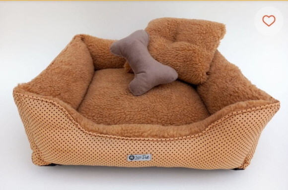 Cama quadrada Pelúcia para Pets 70x70