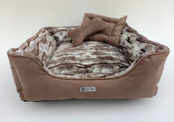 Cama quadrada Pelúcia para Pets 70x70