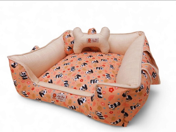 Capa P/cama para Pets Redonda 70x70