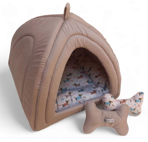 Casinha Iglu 80x80x80 com 2 Peças