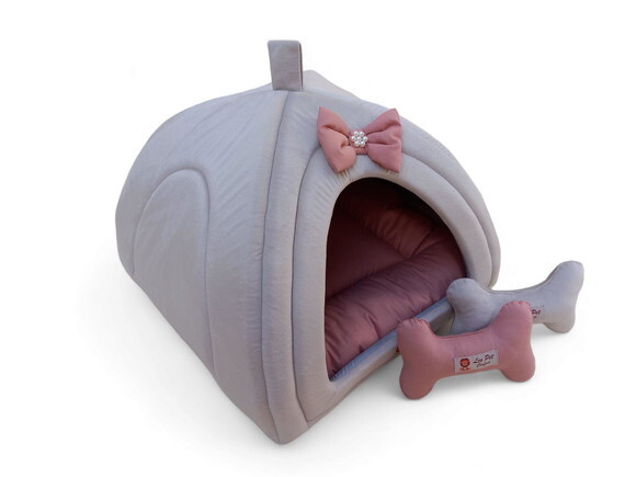 Casinha Iglu 80x80x80 com 2 Peças