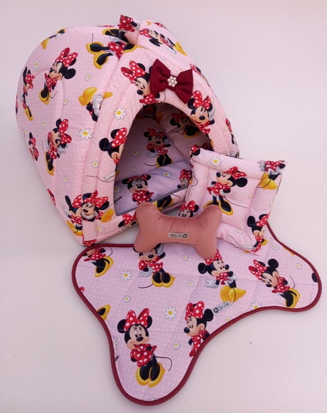 Casinha Iglu para Pet Minnie 60x60 com 4 Peças
