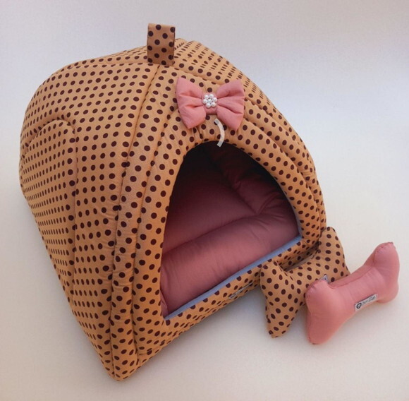Casinha Iglu para Pets 35x35 com 2 Peças