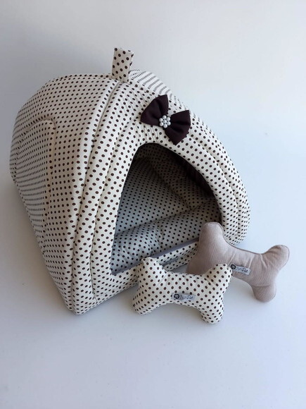 Casinha Iglu Para Pets 40x40 Com 2 Peças