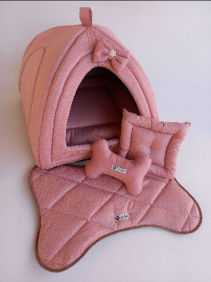 Casinha Iglu para Pets 60x60 2 Peças