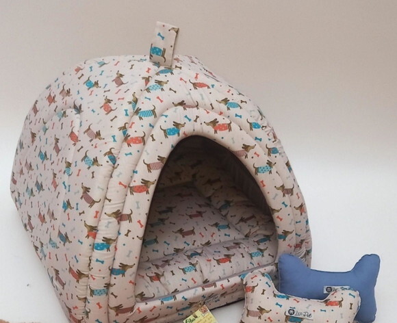 Casinha Iglu para Pets 60x60 4 Peças
