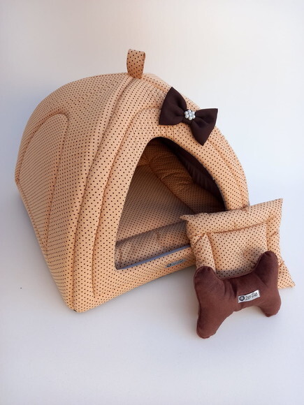 Casinha Iglu para Pets Poá 60x60 2 peças