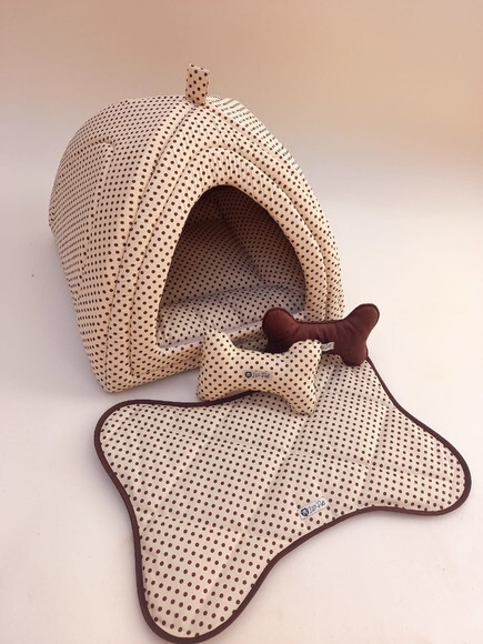 Casinha Iglu para Pets Poá 60x60 com 4 peças