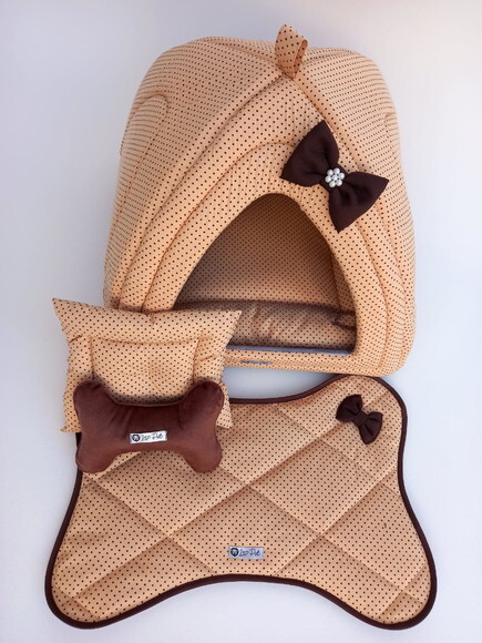Casinha Iglu para Pets Poá 60x60 com 4 peças