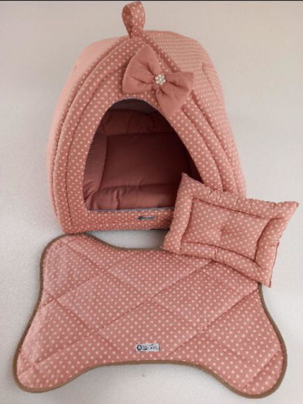 Casinha Iglu para Poa Médio 60x60 4 Peças