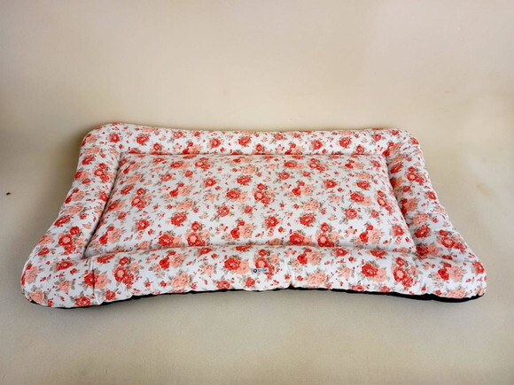 Colchonete para Pet Floral Dupla Face 1,10x80