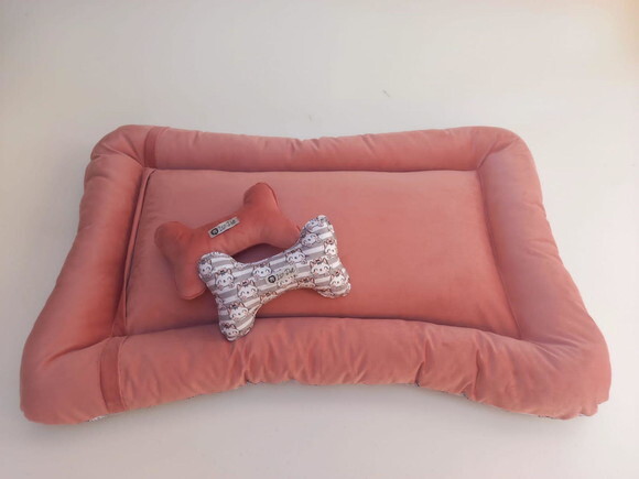 Colchonete para Pet Gatinha Dupla Face 80x60