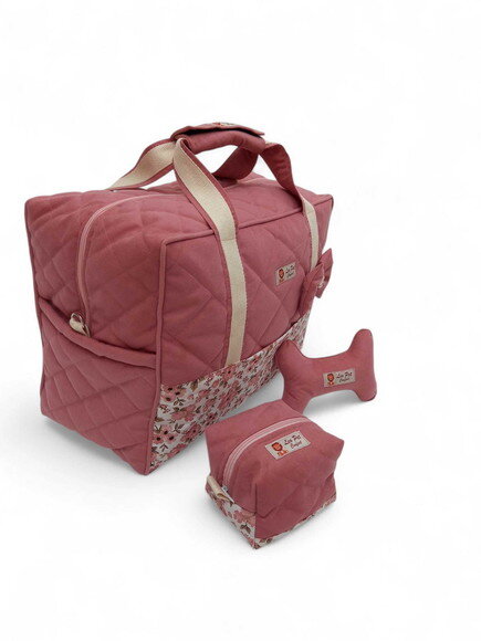 Bolsa de Pets G Viagem, 2 Tapetes e 3 Edtedon de Algodão