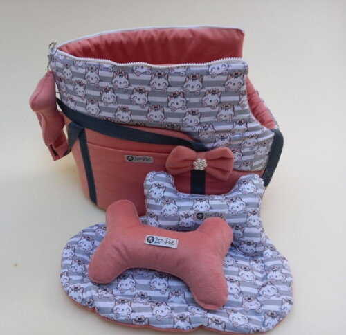 Bolsa de Transporte para Pets Salsicha G