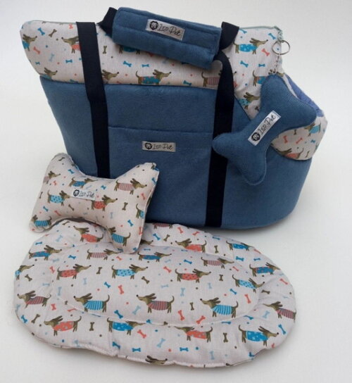 Bolsa de Transporte Pets Salsicha G