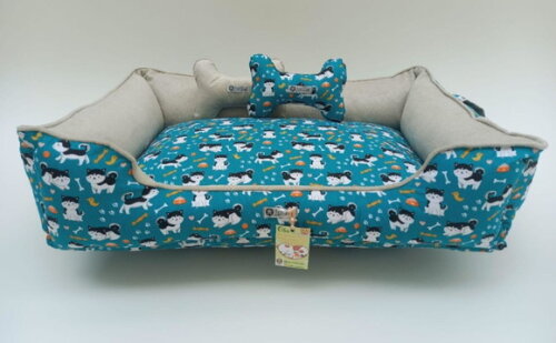 Cama para Pet Alça Dupla Face 70x50
