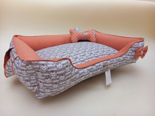 Cama para Pet Alça Dupla Face 70x50