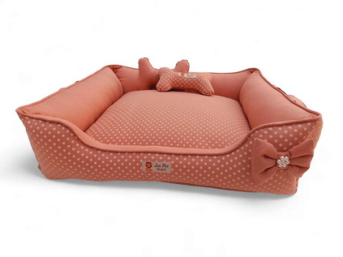 Cama para Pet Pelucia e Suede Alça Dupla Face 70x50